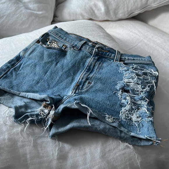 Style & Co. Pants - Style & Co Denim Studded Shorts Size 4